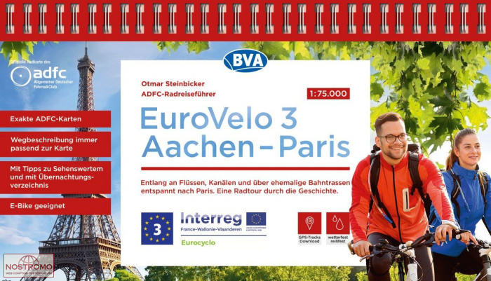 EUROVELO 3 : AACHEN - PARIS | BVA BikeMedia cycling guide
