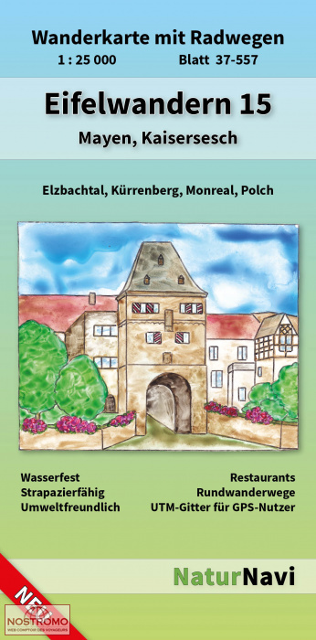 EIFELWANDERN 15 - MAYEN-KAISERSESCH | NaturNavi hiking map