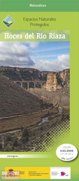 HOCES DEL RÍO RIAZA | CNIG hiking map