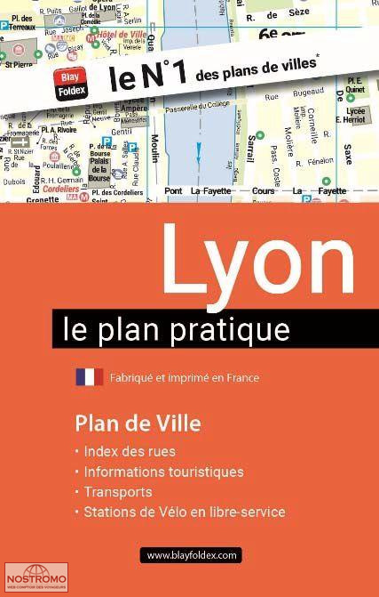 LYON | Blay Foldex street map