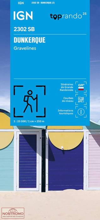 2302SB DUNKERQUE | IGN hiking map