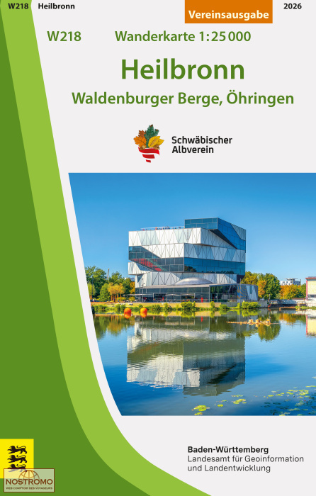 W218 HEILBRONN | carte de randonnée LGL