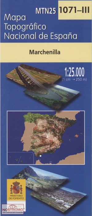 1071-3 MARCHENILLA | carte topographique CNIG