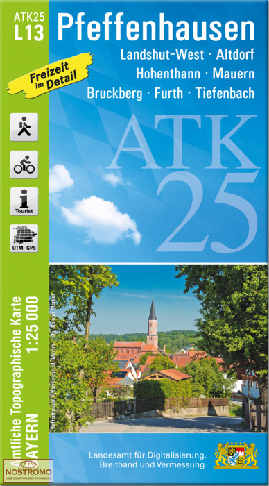 ATK25 - L13 PFEFFENHAUSEN | LDBV hiking map