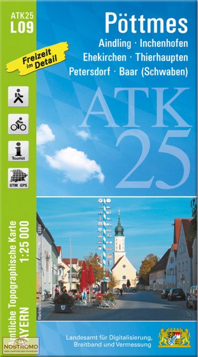ATK25 - L09 PÖTTMES | LDBV hiking map