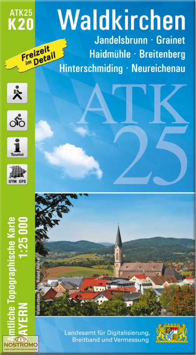 ATK25 - K20 WALDKIRCHEN | LDBV hiking map