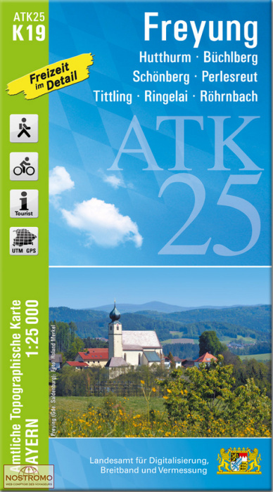 ATK25 - K19 FREYUNG | LDBV hiking map