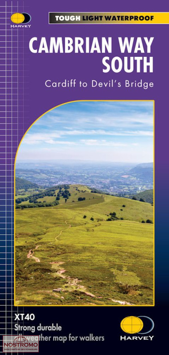 CAMBRIAN WAY SOUTH | Harvey hiking map