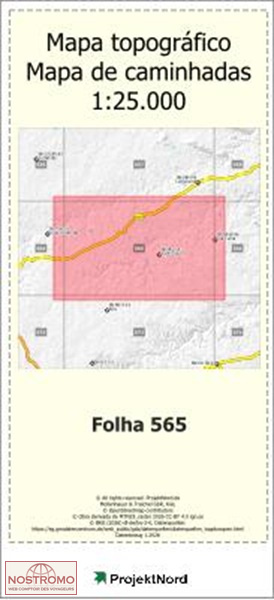 565 SAO MIGUEL DO PINHEIRO | Projektnord topographic map