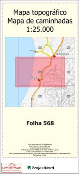 568 ODECEIXE (ALJEZUR) | Projektnord topographic map