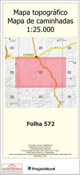572 DOGUENO (ALMODOVAR) | Projektnord topographic map
