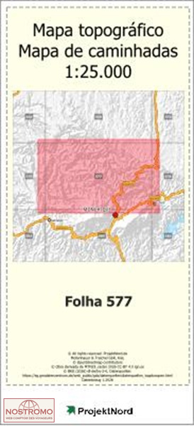 577 MALHADA QUENTE | Projektnord topographic map