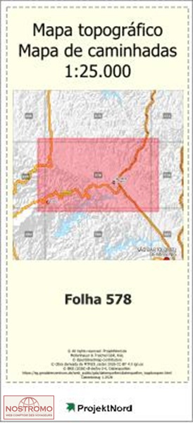 578 SAO MARCOS DA SERRA | Projektnord topographic map