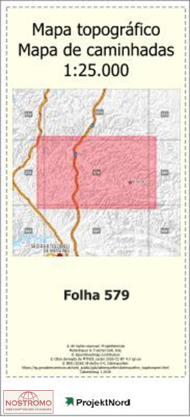 579 SAO BARNABÉ (ALMODOVAR) | Projektnord topographic map