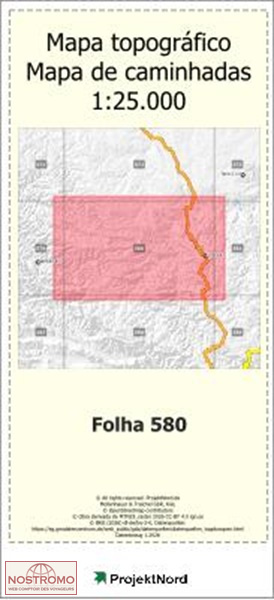 580 ALMEIXIAL (LOULÉ) | Projektnord topographic map