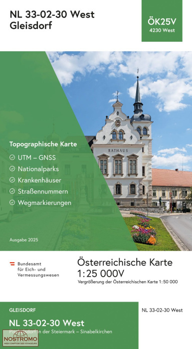 4230-WEST GLEISDORF | BEV topographical map