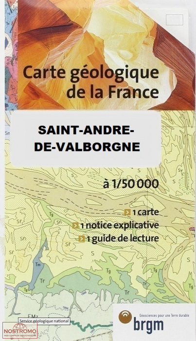 0911 SAINT-ANDRÉ-DE-VALBORGNE | carte géologique BRGM