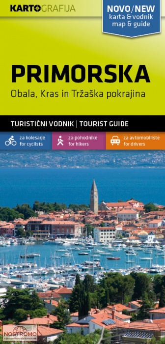 PRIMORSKA | Kartografija hiking map