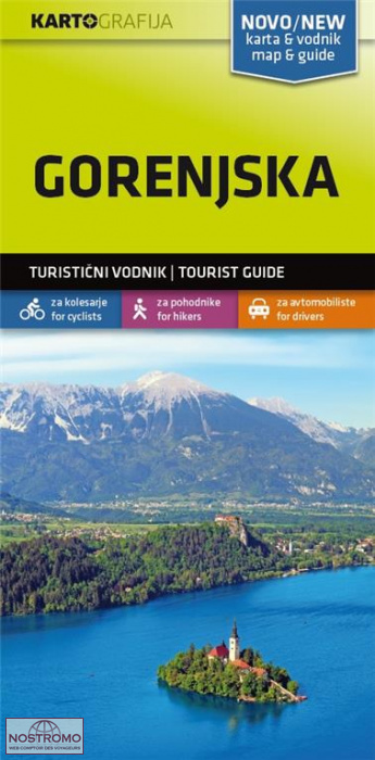 GORENJSKA | Kartografija hiking map