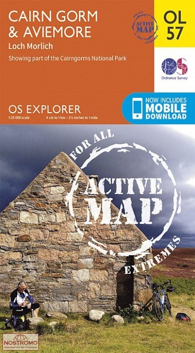 OL57 CAIRN GORM & AVIEMORE - LOCH MORLICH | OS hiking map