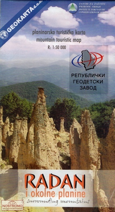 RADAN MOUNTAIN & SURROUNDINGS | Geokarta hiking map