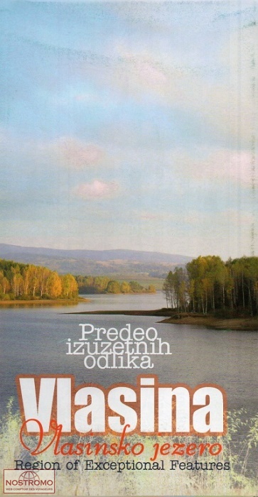 VLASINA LAKE | Geokarta hiking map