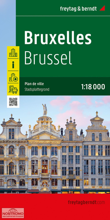BRUXELLES | plan de ville Freytag & Berndt