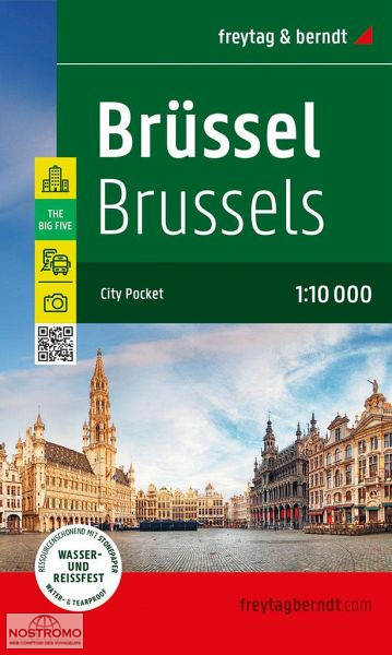 BRUSSELS | Freytag & Berndt street map