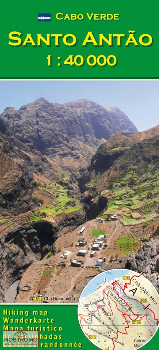 SANTO ANTAO | carte de randonnée AB Kartenverlag
