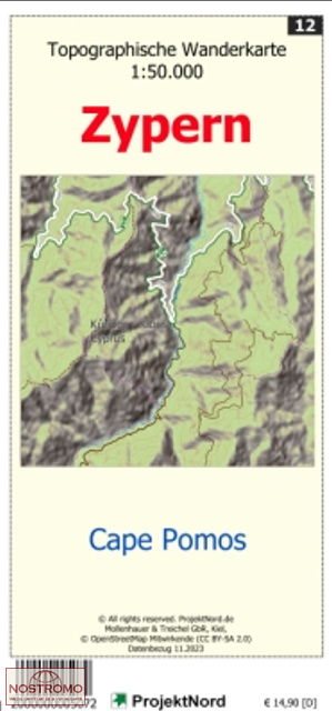 12 CAPE POMOS | Projektnord topographic map