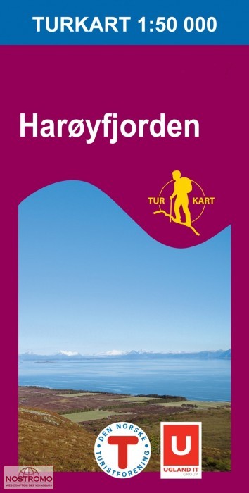 2699 HARØYFJORDEN | carte de randonnée Nordeca