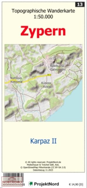 13 KARPAZ II | Projektnord topographic map