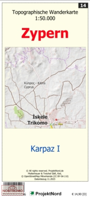 14 KARPAZ I | Projektnord topographic map