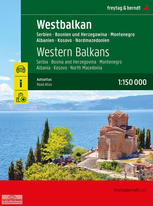 WESTERN BALKANS | Freytag & Berndt road atlas
