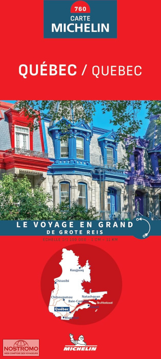 QUÉBEC 760 | carte routière Michelin