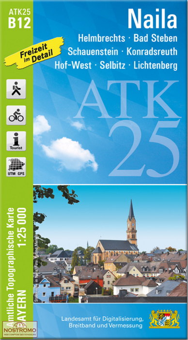 ATK25 - B12 NAILA | LDBV hiking map