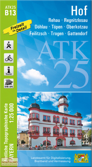 ATK25 - B13 HOF | LDBV hiking map