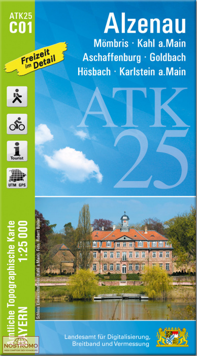 ATK25 - C01 ALZENAU | LDBV hiking map
