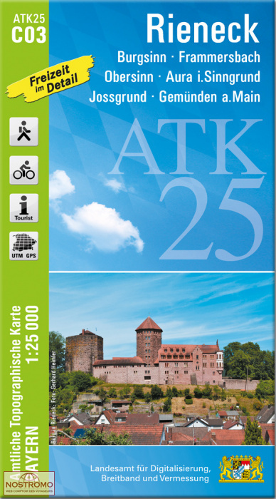 ATK25 - C03 RIENECK | LDBV hiking map