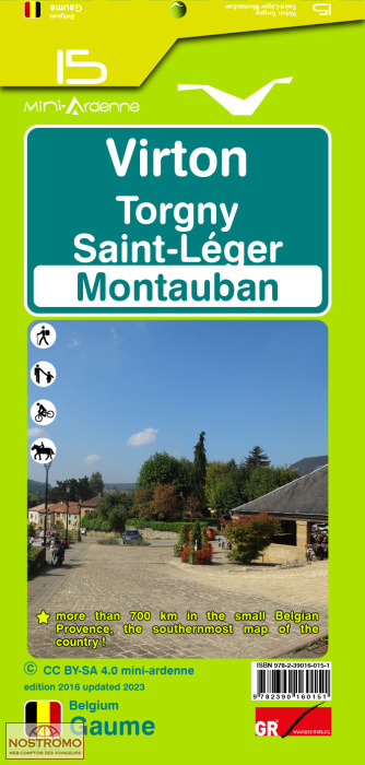 15 VIRTON - TORGNY | carte de randonnée Mini-Ardenne