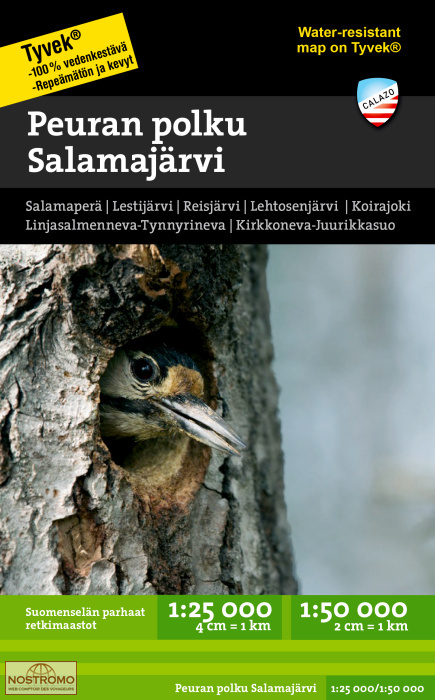 PEURAN POLKU - SALAMAJÄRVI | Calazo hiking map