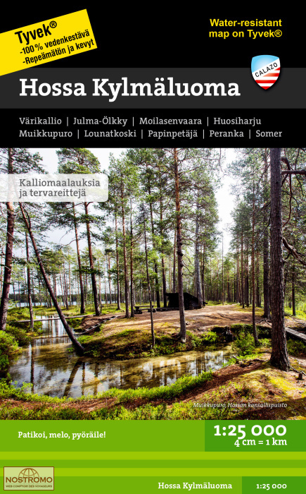 HOSSA KYLMÄLUOMA | Calazo hiking map