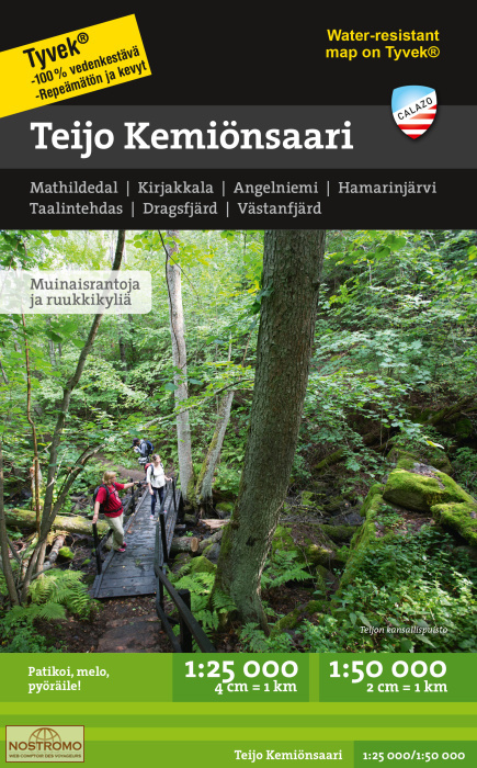 TEIJO KEMIÖNSAARI | Calazo hiking map