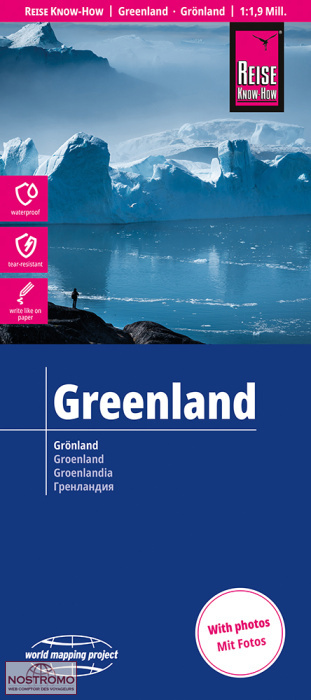 GREENLAND | Reise Know-How travel map