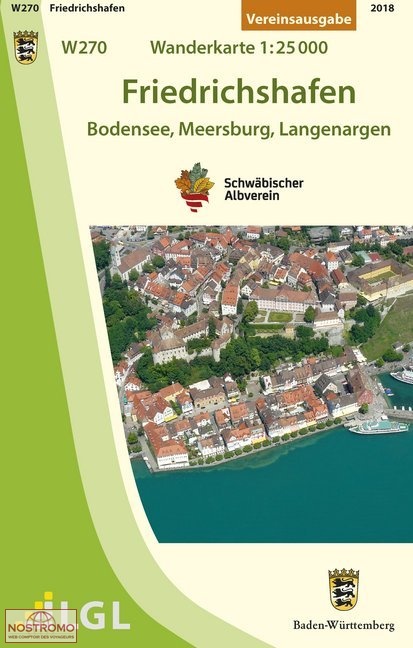 W270 FRIEDRICHSHAFEN | LGL hiking map