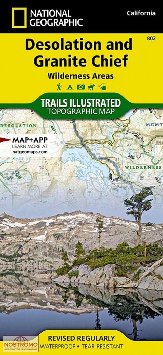DESOLATION AND GRANITE CHIEF | National Geographic hiking map