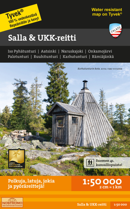 SALLA & UKK-REITTI | Calazo hiking map