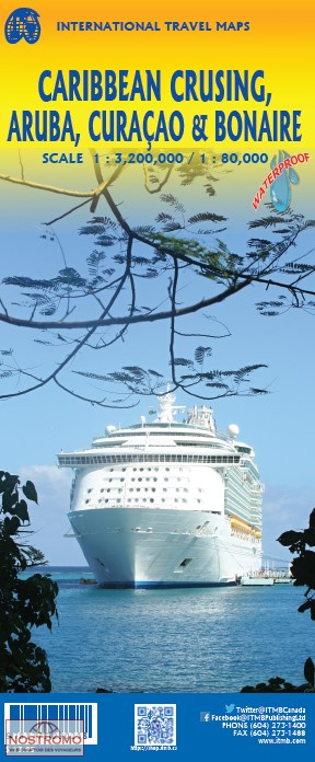 ARUBA, CURACAO  & BONAIRE - CROISIÈRES AUX CARAÏBES | carte touristique ITMB