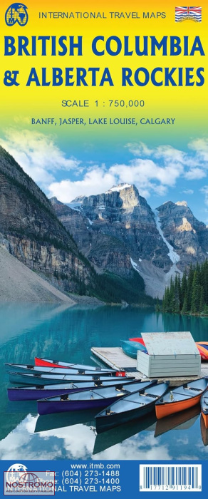 BRITISH COLUMBIA & ALBERTA ROCKIES | ITMB travel map