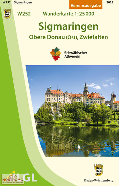 W252 SIGMARINGEN | LGL hiking map